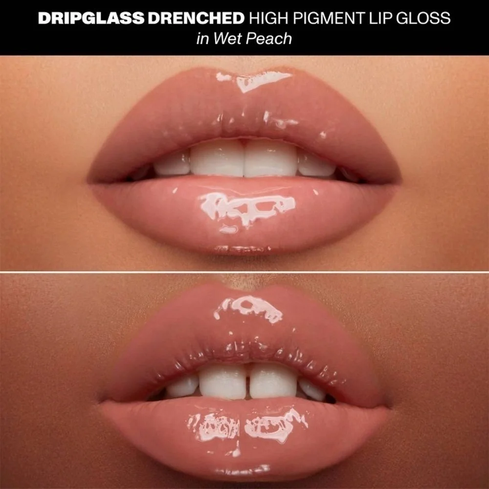 ❤️ 🆕 MORPHE Dripglass Drenched High Pigment Lip Gloss - 0.12 fl oz